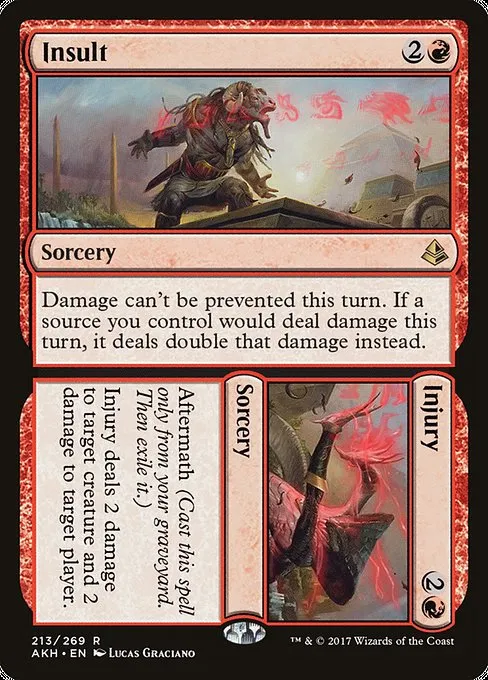 Insult // Injury · Amonkhet 213/287