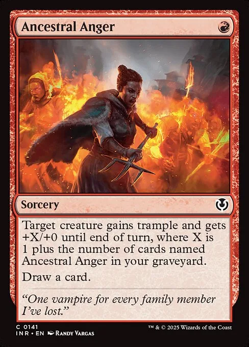 Ancestral Anger · Innistrad Remastered 141/495