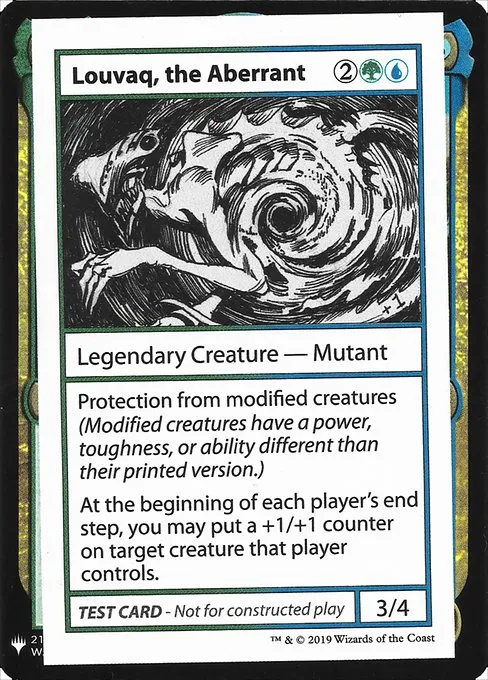 Louvaq, the Aberrant · Mystery Booster Playtest Cards 2019 95/121