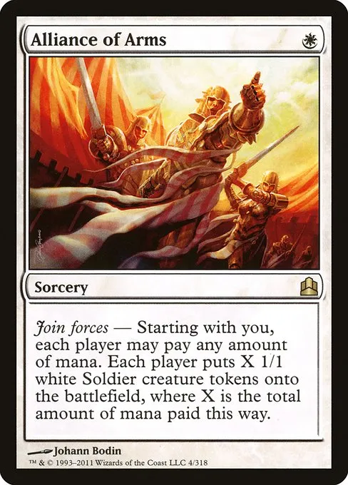 Alliance of Arms · Commander 2011 4/318