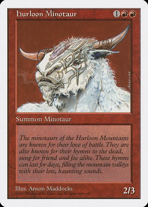 Hurloon Minotaur · Fifth Edition 240/460