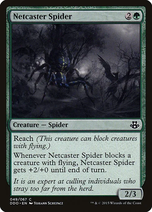 Netcaster Spider · Duel Decks: Elspeth vs. Kiora 49/67