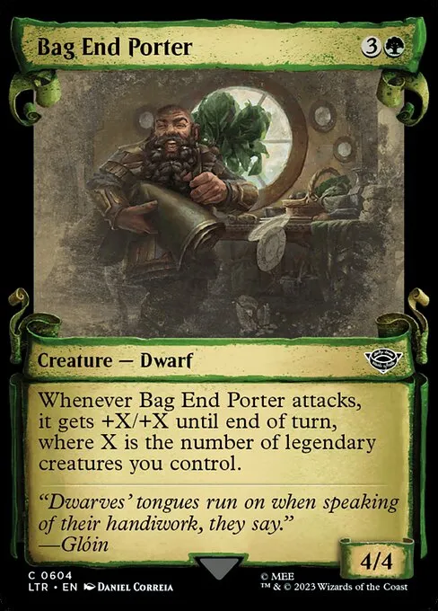 Bag End Porter · The Lord of the Rings: Tales of Middle-earth 604/856