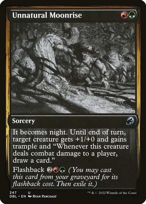 Unnatural Moonrise · Innistrad: Double Feature 247/535
