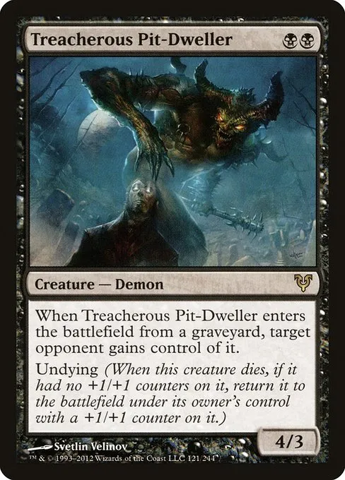 Treacherous Pit-Dweller · Avacyn Restored 121/244