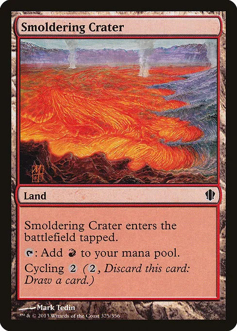 Smoldering Crater · Commander 2013 325/356