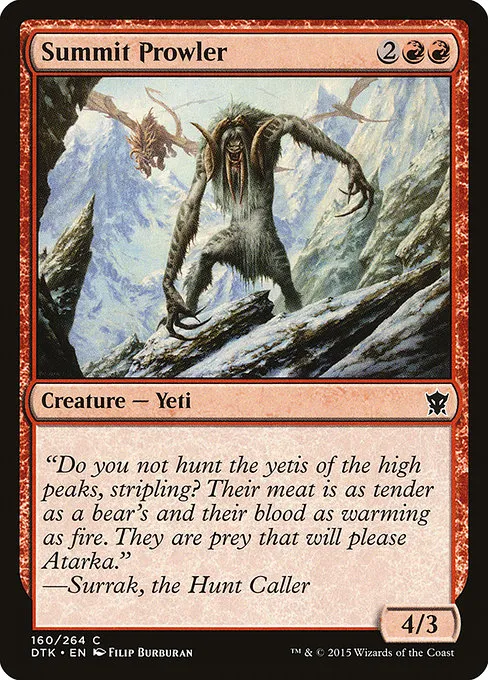 Summit Prowler · Dragons of Tarkir 160/264