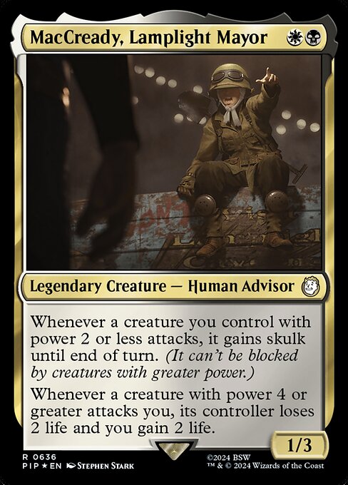 MacCready, Lamplight Mayor · Fallout 636/1068