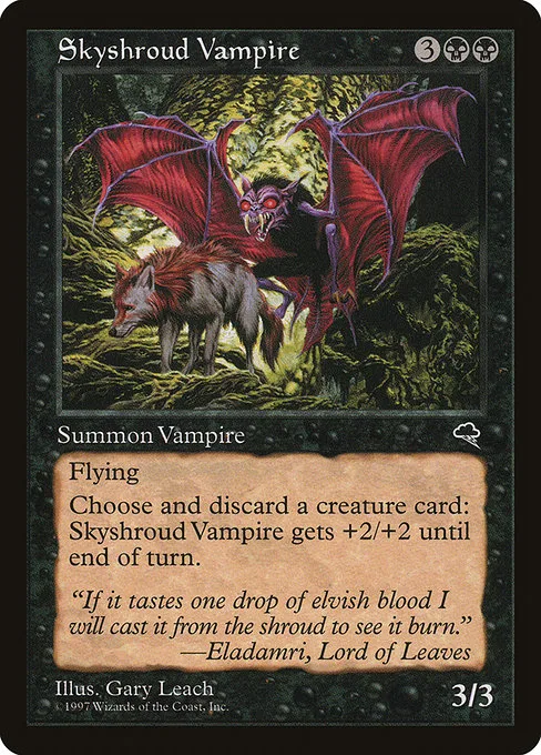 Skyshroud Vampire · Tempest 157/350