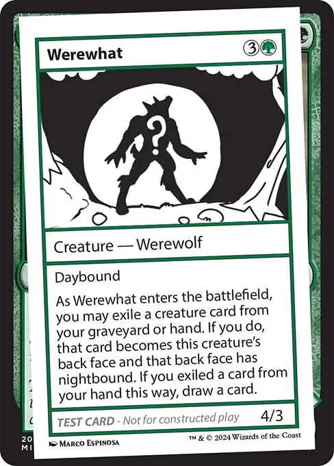 Werewhat · Mystery Booster 2 587/385