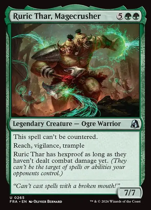 Ruric Thar, Magecrusher · Reality Fracture 265/7