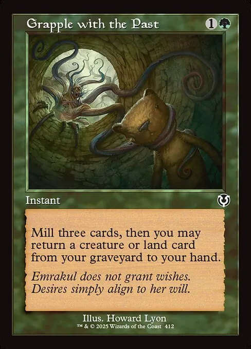 Grapple with the Past · Innistrad Remastered 412/495