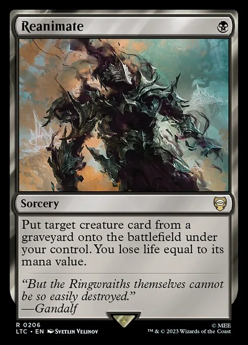 Reanimate · Tales of Middle-earth Commander 206/591