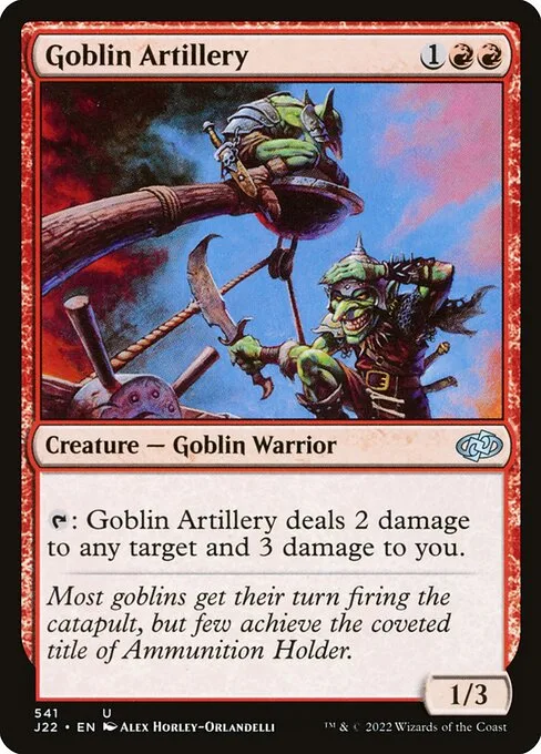 Goblin Artillery · Jumpstart 2022 541/835