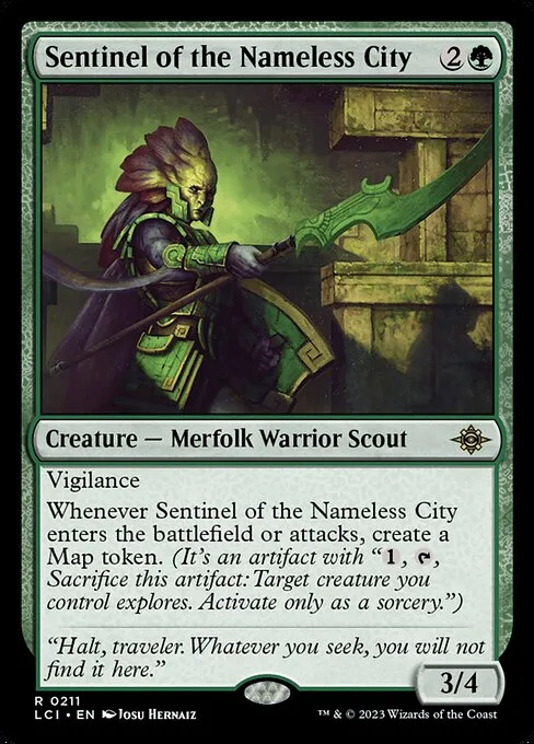 Sentinel of the Nameless City · The Lost Caverns of Ixalan 211/416