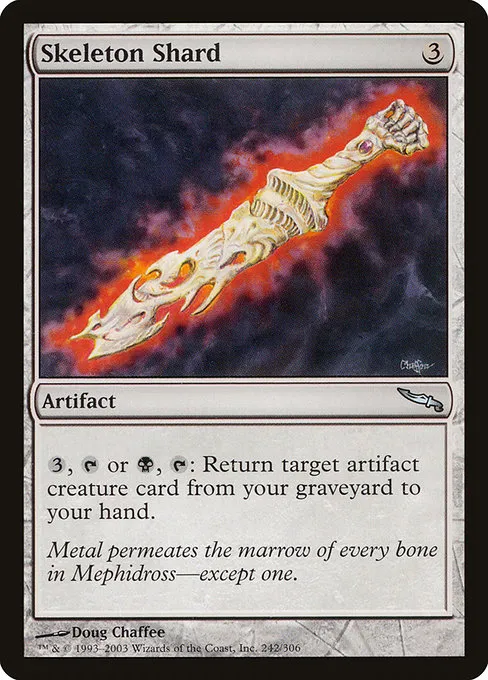 Skeleton Shard · Mirrodin 242/306