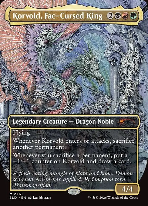 Korvold, Fae-Cursed King · Secret Lair Drop 2761/2547