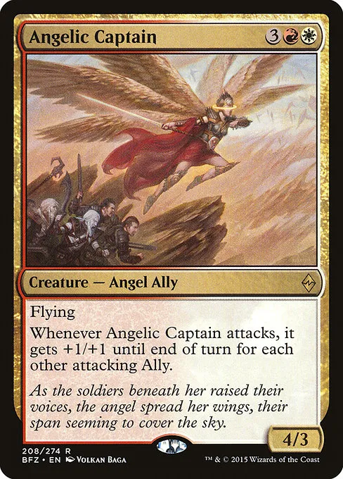 Angelic Captain · Battle for Zendikar 208/299