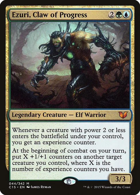 Ezuri, Claw of Progress · Commander 2015 44/342