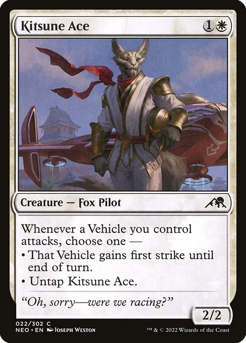 Kitsune Ace · Kamigawa: Neon Dynasty 22/531