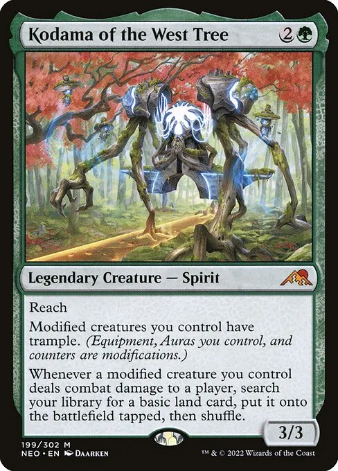Kodama of the West Tree · Kamigawa: Neon Dynasty 199/531