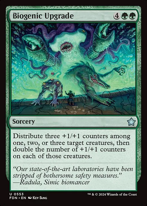 Biogenic Upgrade · Foundations 553/771