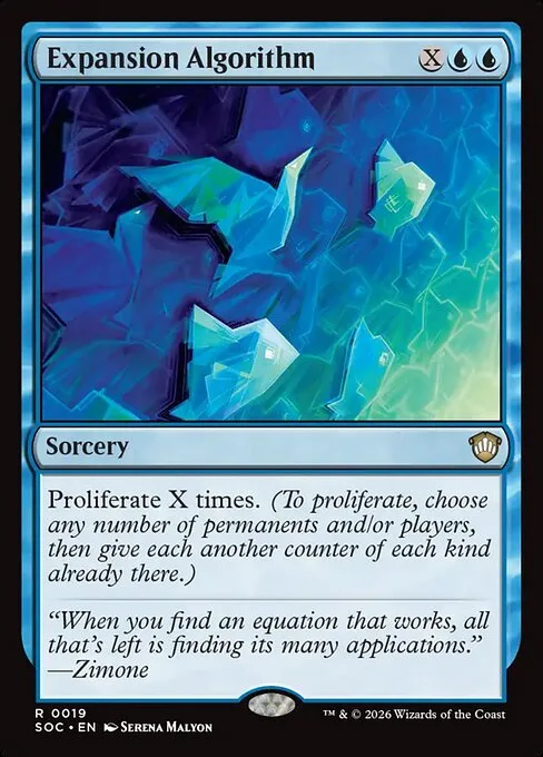 Expansion Algorithm · Secrets of Strixhaven Commander 19/426