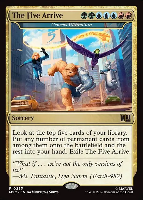 Genesis Ultimatum · Marvel Super Heroes Commander 283/9