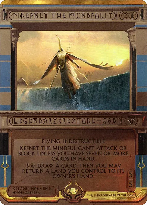 Kefnet the Mindful · Amonkhet Invocations 15/54