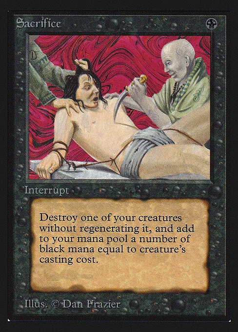 Sacrifice · Collectors' Edition 125/302