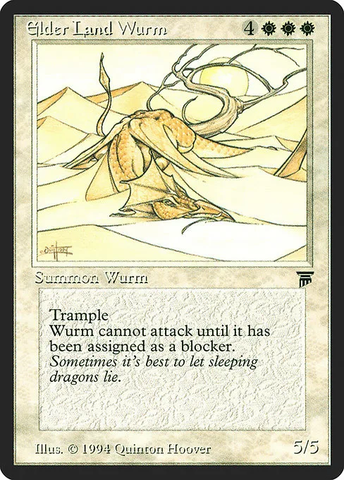 Elder Land Wurm · Legends 11/310