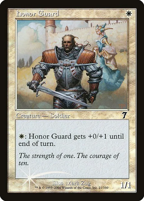Honor Guard · Seventh Edition 21★/708