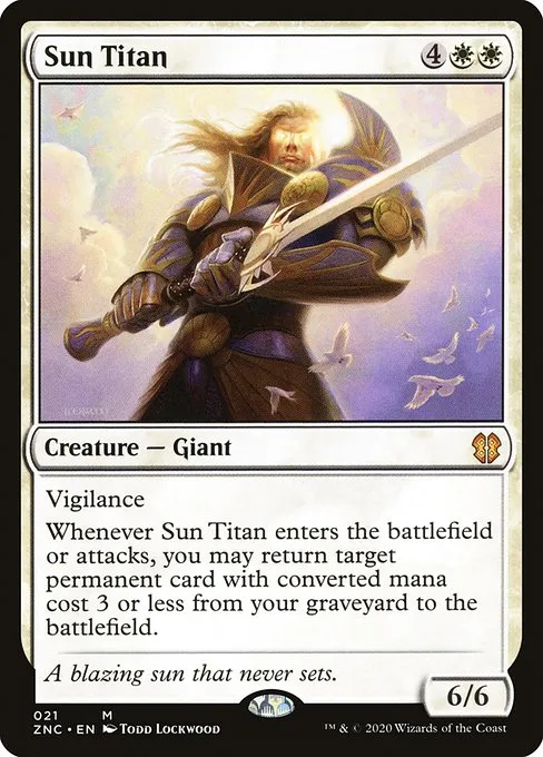 Sun Titan · Zendikar Rising Commander 21/142