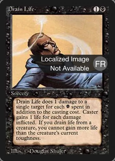 Drain Life · Foreign Black Border 106/307