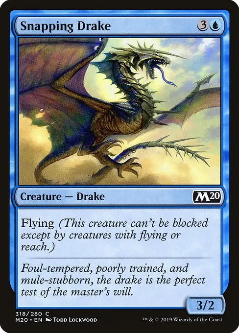 Snapping Drake · Core Set 2020 318/346