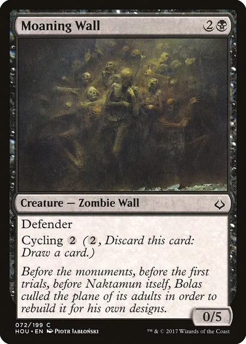 Moaning Wall · Hour of Devastation 72/209