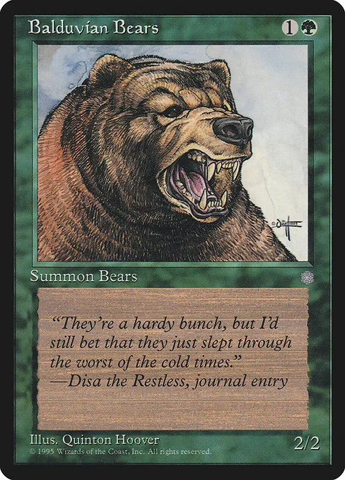 Balduvian Bears · Ice Age 226/383