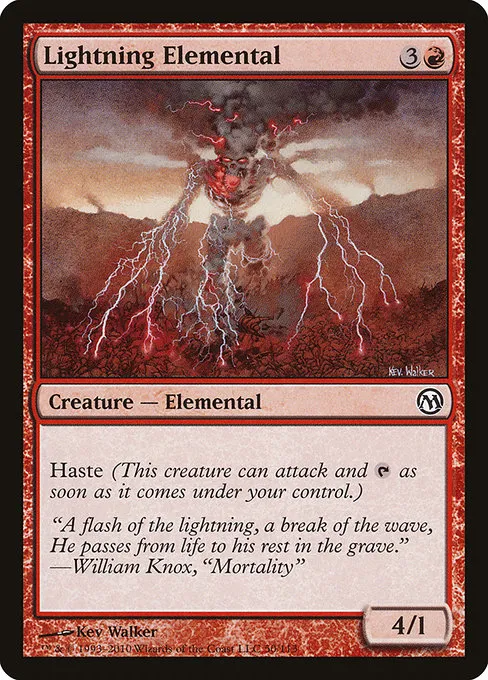 Lightning Elemental · Duels of the Planeswalkers 50/113