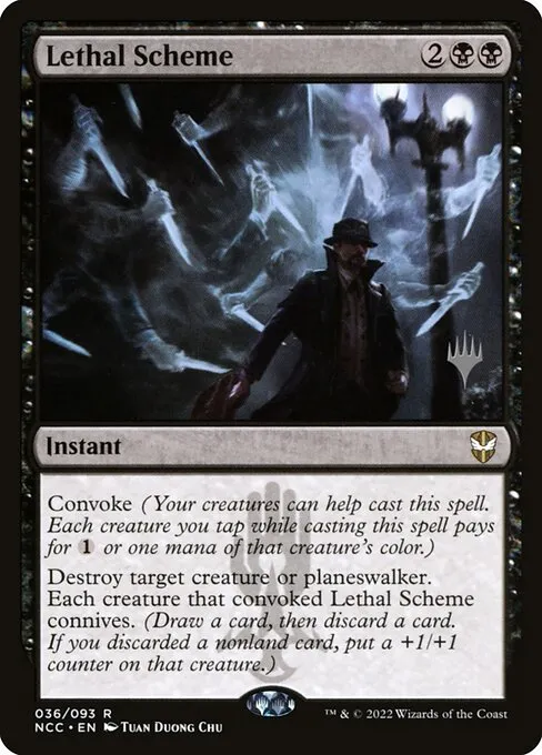 Lethal Scheme · New Capenna Commander Promos 36p/75