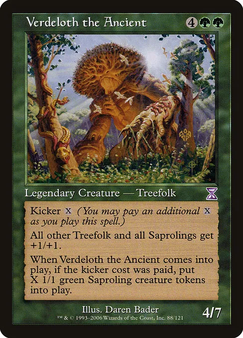 Verdeloth the Ancient · Time Spiral Timeshifted 88/121