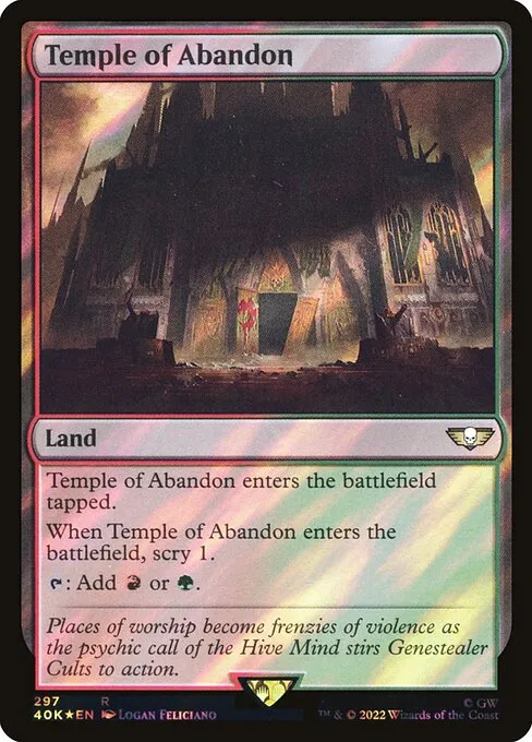 Temple of Abandon · Warhammer 40,000 Commander 297★/617