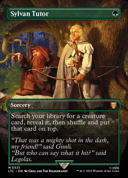 Sylvan Tutor · Tales of Middle-earth Commander 531/591