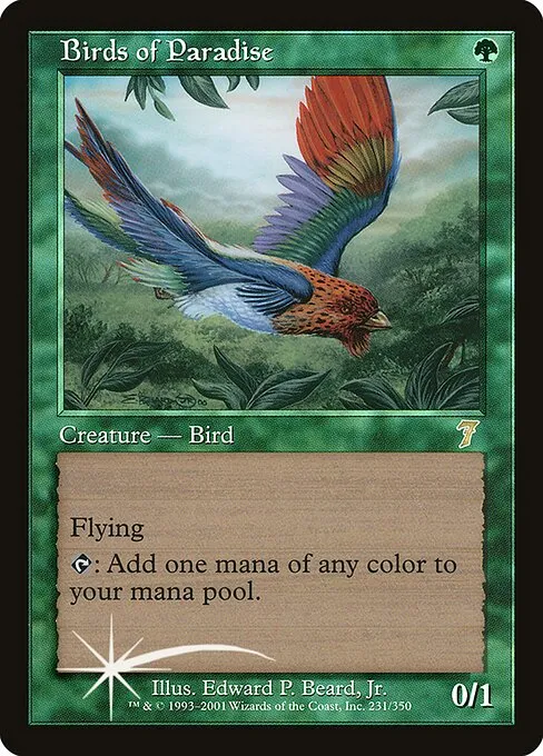 Birds of Paradise · Seventh Edition 231★/708