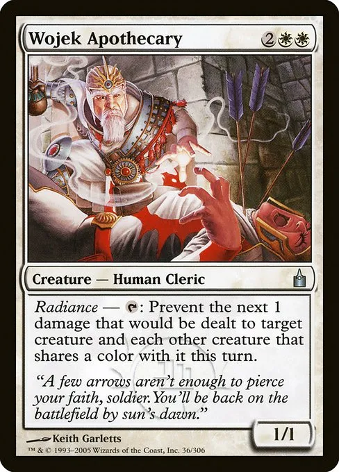 Wojek Apothecary · Ravnica: City of Guilds 36/306