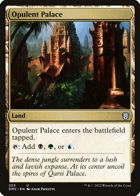 Opulent Palace · Dominaria United Commander 223/240