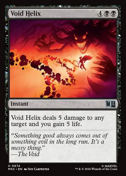 Void Helix · Marvel Super Heroes Commander 674/9