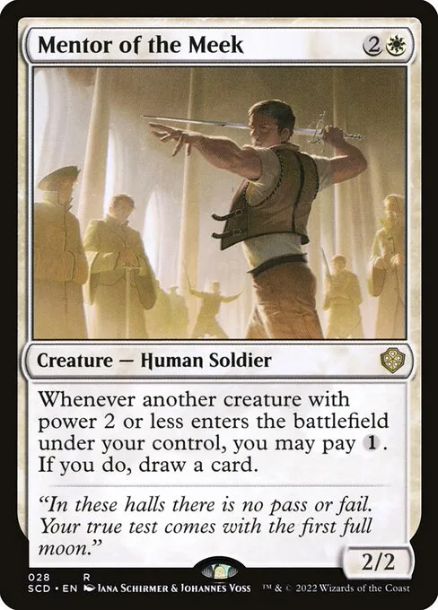 Mentor of the Meek · Starter Commander Decks 28/352