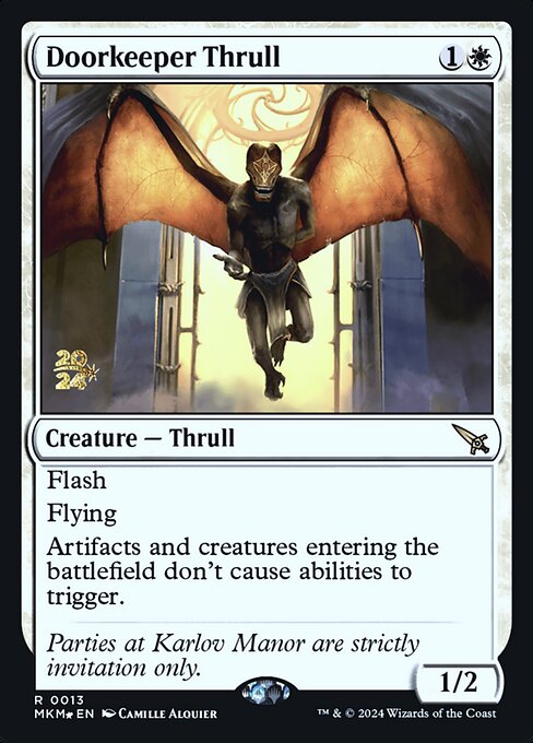Doorkeeper Thrull · Murders at Karlov Manor Promos 13s/180