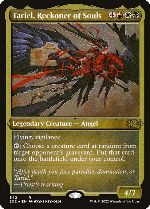 Tariel, Reckoner of Souls · Double Masters 2022 542/579