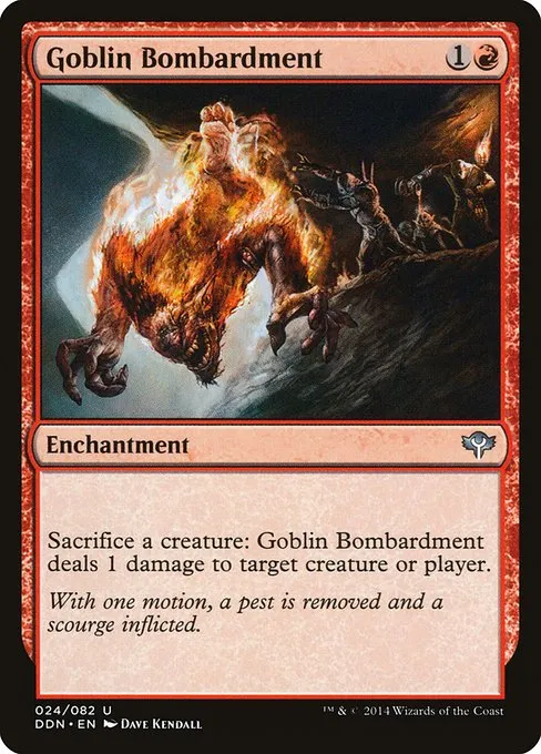 Goblin Bombardment · Duel Decks: Speed vs. Cunning 24/82